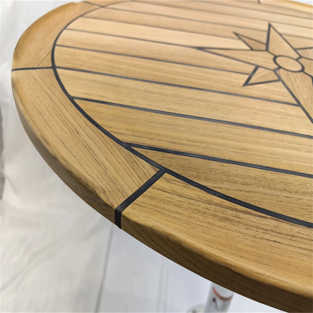 Овальная настольная плитка из тика для лодки 600x800 мм 23 6x31 5 дюйма морская яхта с