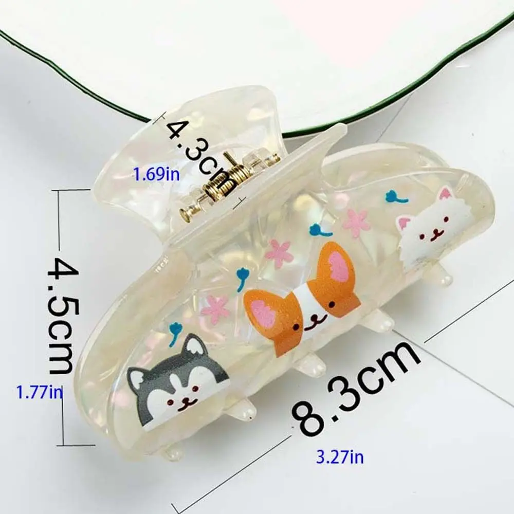 Креативная заколка для волос в виде кролика собаки корги Chaigou мультяшное