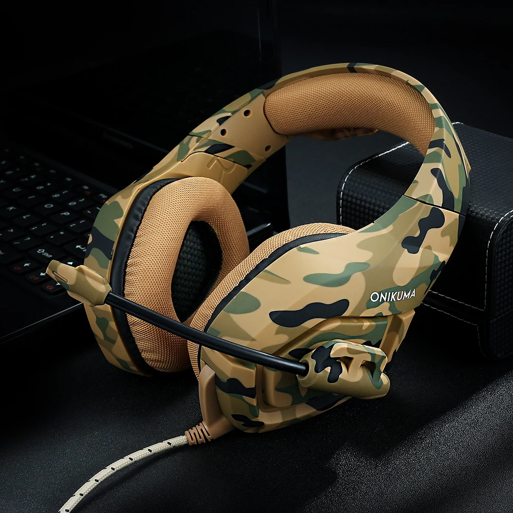 

Headphones Wired Camouflage Computer Gaming Chicken Game Headset PS4 Mobile Phone Headset