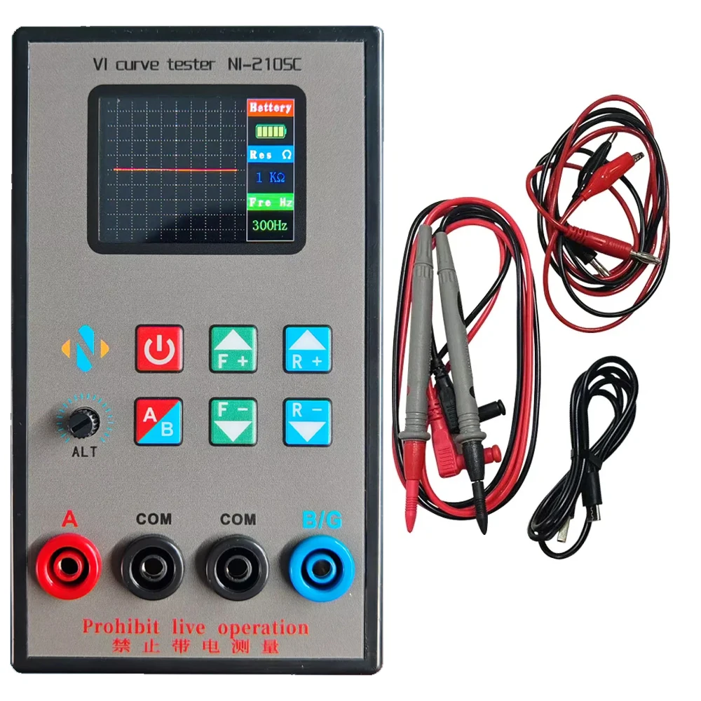 

С 2,0-дюймовым TFT-экраном VI Curve Tester, двухканальный одночасный дисплей