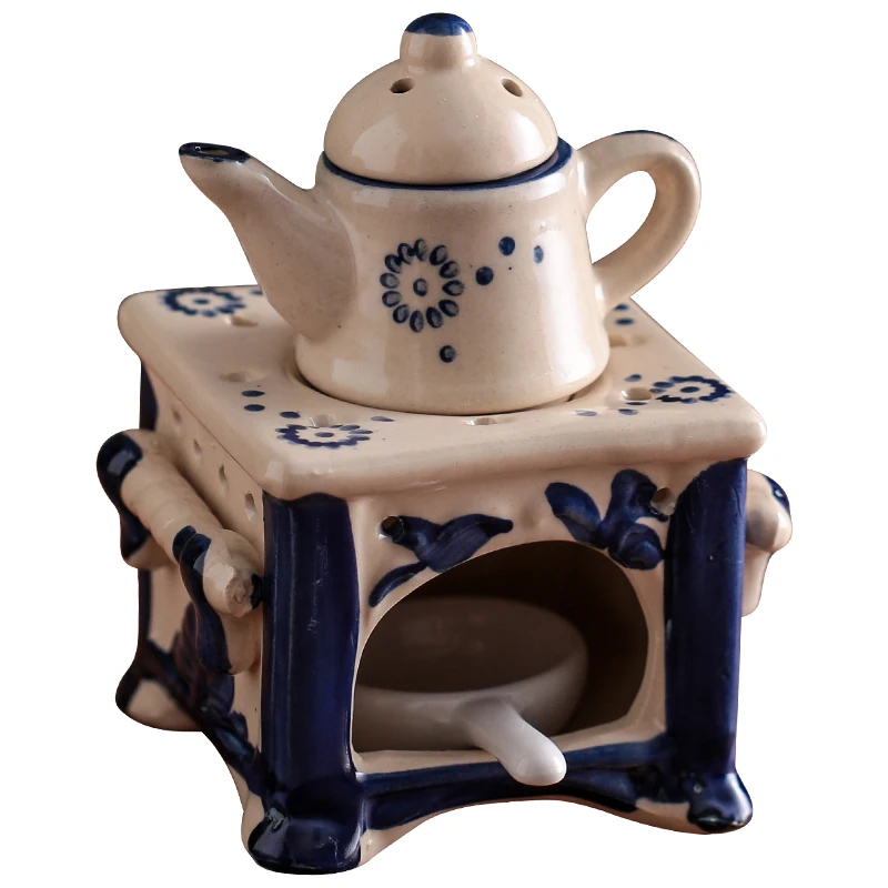 

Candle Ceramic Aromatherapy Stove Essential Oil Lamp Beauty Salon Home