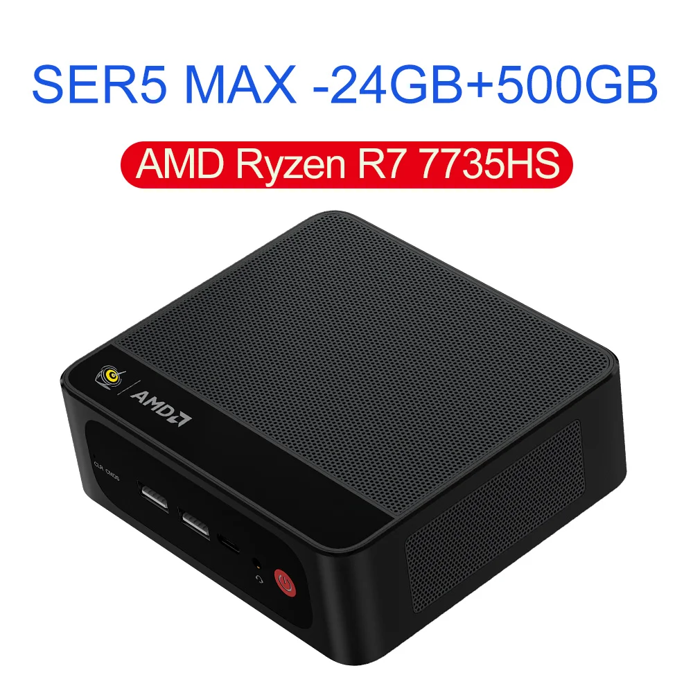 Мини-ПК Beelink SER5 Max с AMD R7 6800U, 16ГБ ОЗУ, 500ГБ SSD — фото товара