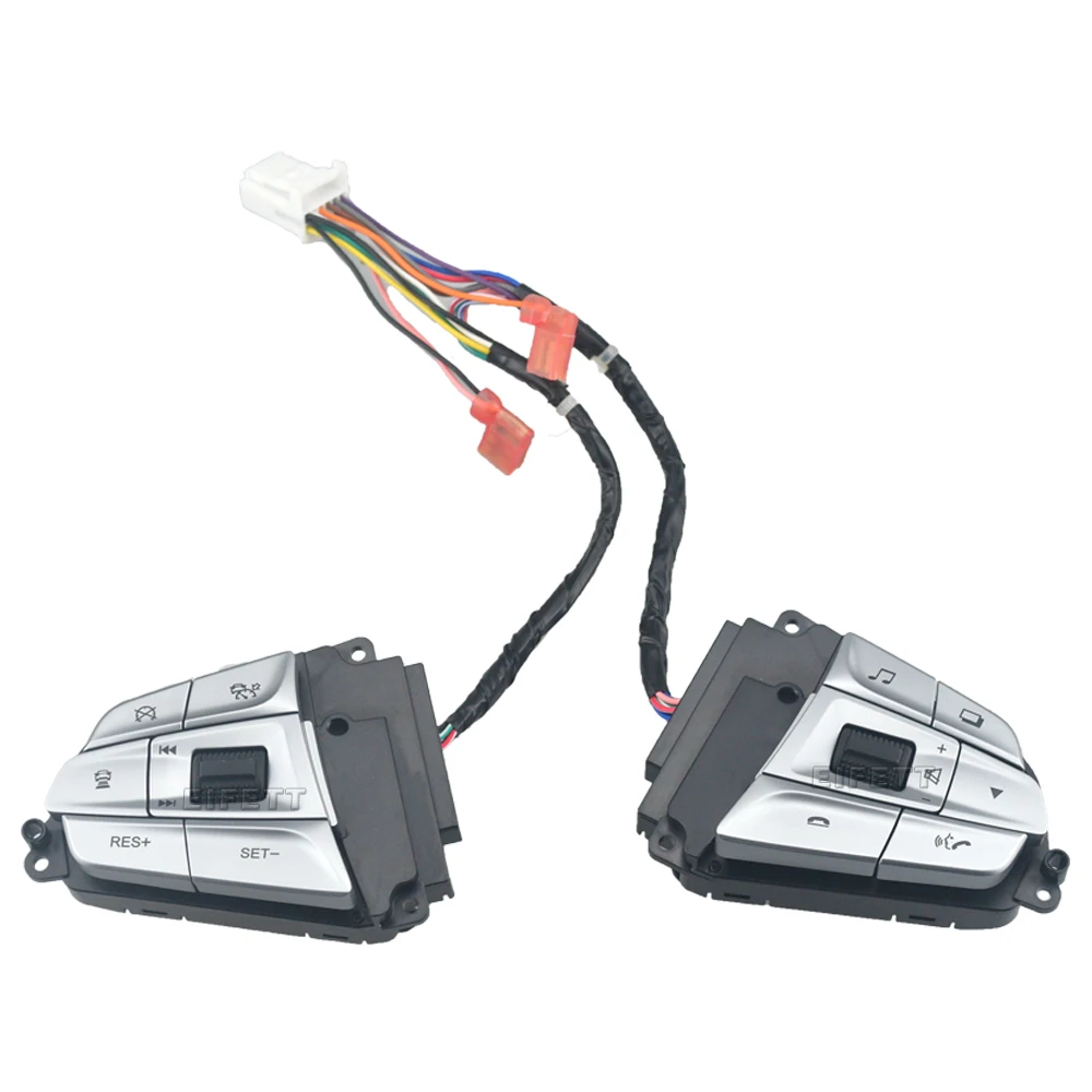 

Кнопки управления рулевым колесом для Changan CS75 2018-2024, круиз-контроллер громкости звука, функциональный переключатель, автомобильные аксессуары