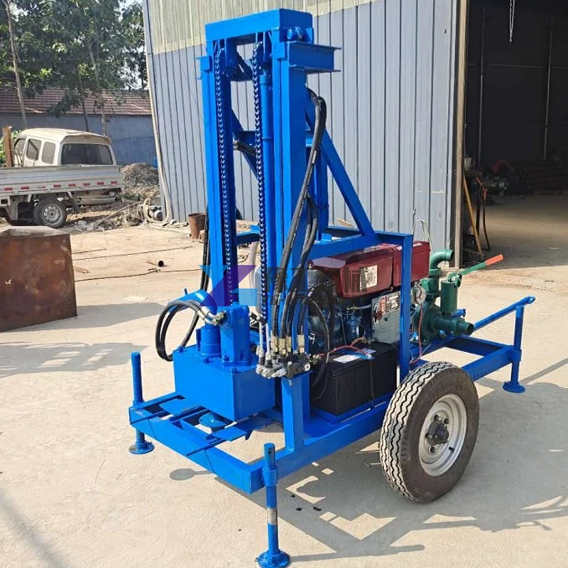 Хорошее качество сверла для водяных скважин 100 м 150 200 300 стальная гусеничная