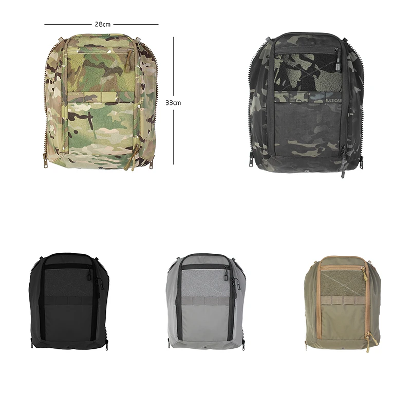 

Pew тактическая система Molle SCARAB LT застежка-молния задняя панель Военная уличная сумка для гистракции аксессуары для страйкбола Mayflower стиль Охота