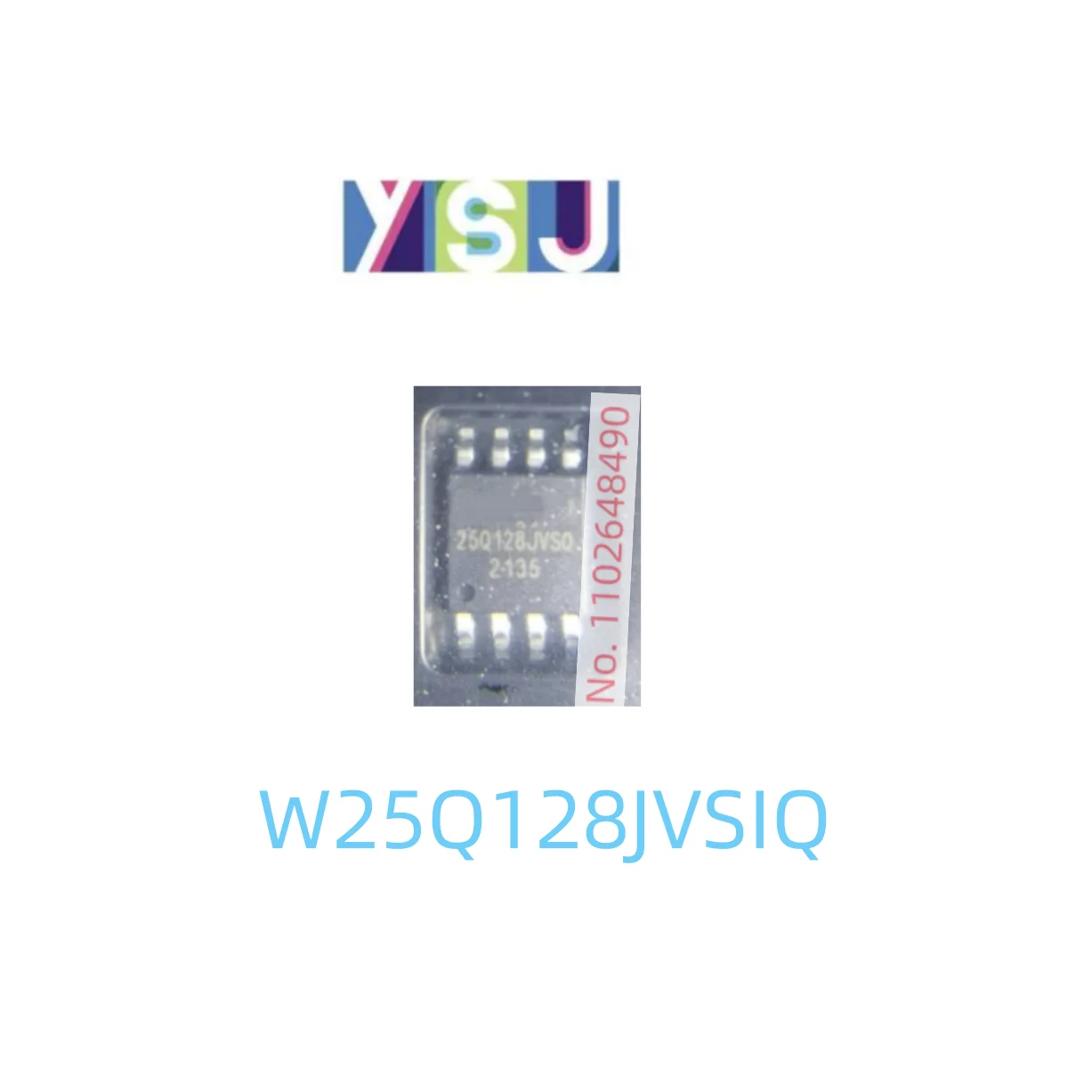 Новая оболочка микроконтроллера W25Q128JVSIQ IC SOP8