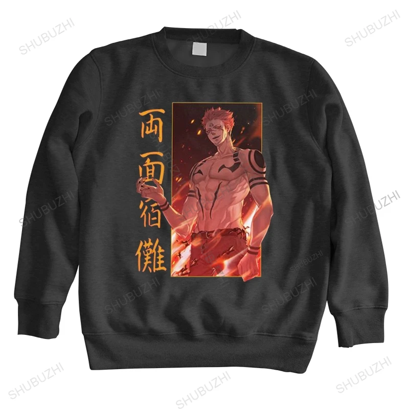 

Men Jujutsu Kaisen Ryomen Sukuna King Of Curse sweatshirts Cotton hoodie Handsome hoody Designer Anime Manga sweatshirt Top