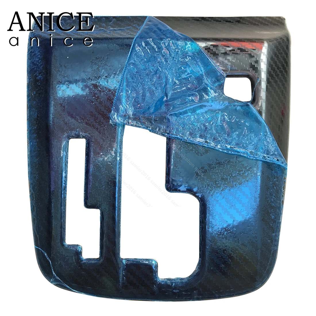 Цветная стальная шестеренка из углеродного волокна декоративная крышка для Isuzu