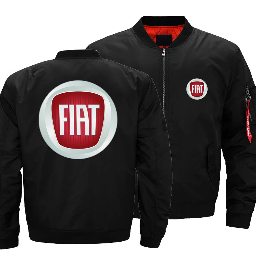 

Куртка мужская демисезонная на молнии с длинным рукавом и логотипом автомобиля