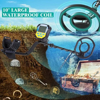 MD8030 Underground Metal Detector High Sensitivity Metal Hunter Gold Digger Treasure Hunter Depth 2.5m Finder Pinpoint Detector 4