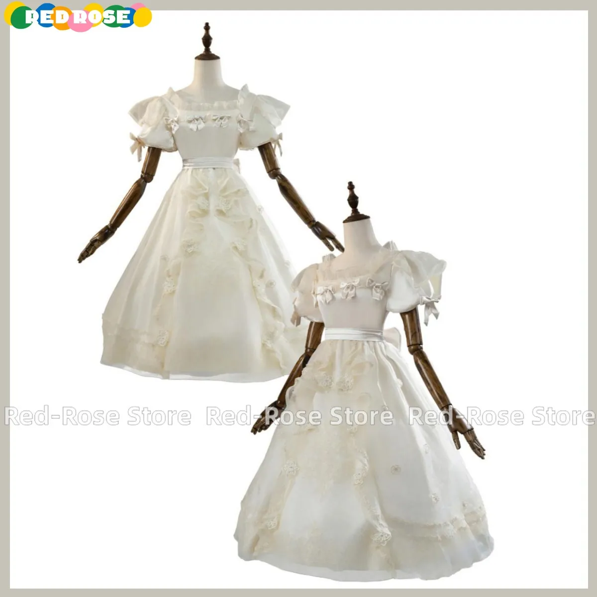 Косплей-костюм для косплея аниме с персонажем из аниме-игры белая юбка принцессы