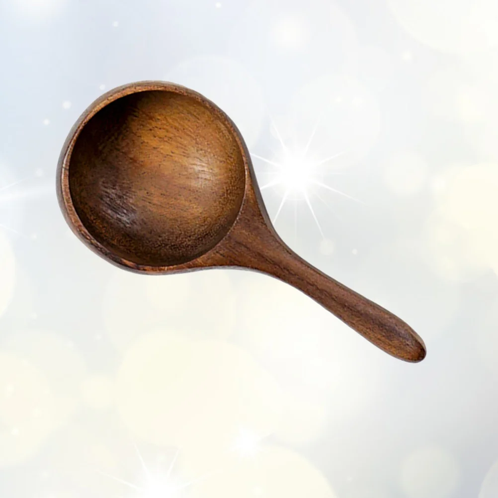 

Spoon Coffee Wooden Spoons Measuring Scoop Wood Kitchen Ground Scoops Bean Sugar Baking Tea Beans Flour Mini Stirrer Mixing
