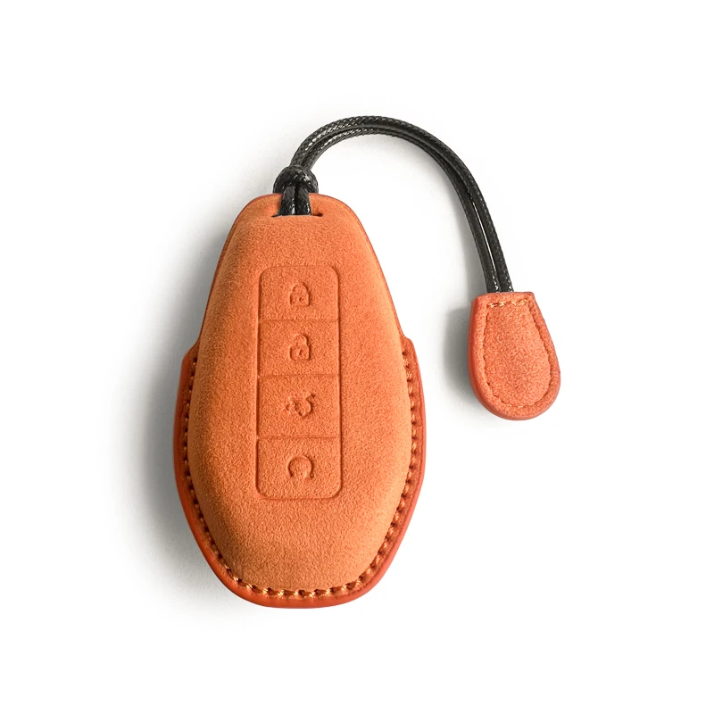 

Для DENZA Z9 GT 2024, замшевые чехлы для ключей, сумки, автомобильные брелки, ракушки