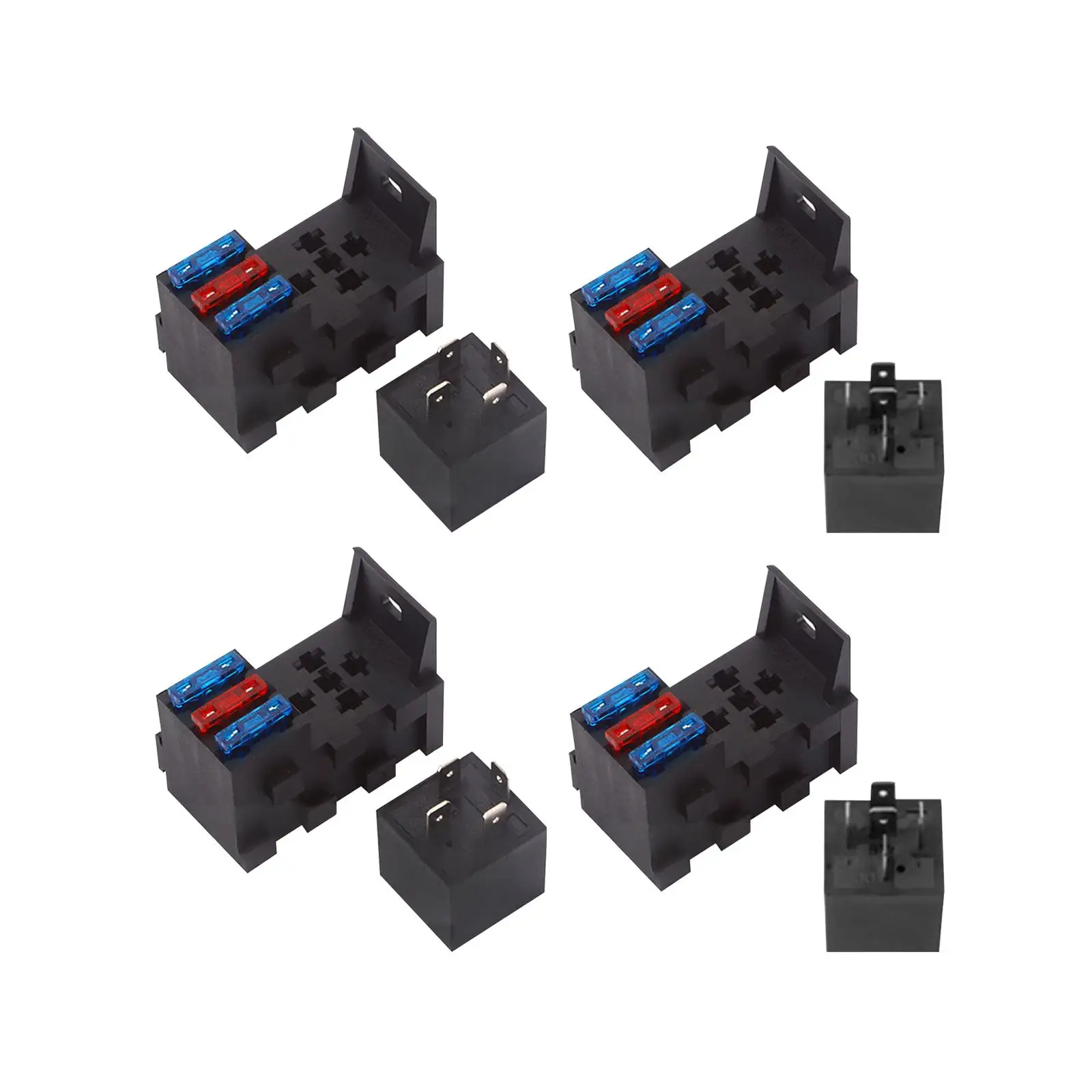 

Electromagnetic Relay Professional High Temperature Resistant 40A with Terminals for Truck Marine Trailer Sailboat Boat