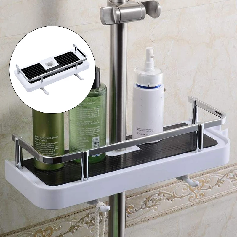 Полка для ванной комнаты стойка душа хранения органайзер держатель поднос лоток