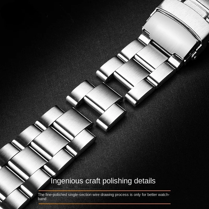 For Casio MDV106-1A MDV-107 MTP-VD01 MDV-106D Strap Stainless Steel Wristband Metal Bracelet  Replacement Watchband 20mm 22mm