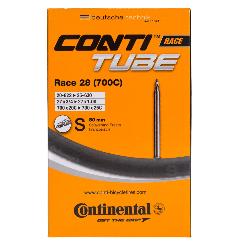Цена Внутренняя трубка для гоночного велосипеда 700C Continental CONTI 700 × 20C-700 × 25C 42 мм/60 мм/80 мм, внутренняя трубка для дорожного велосипеда 700c