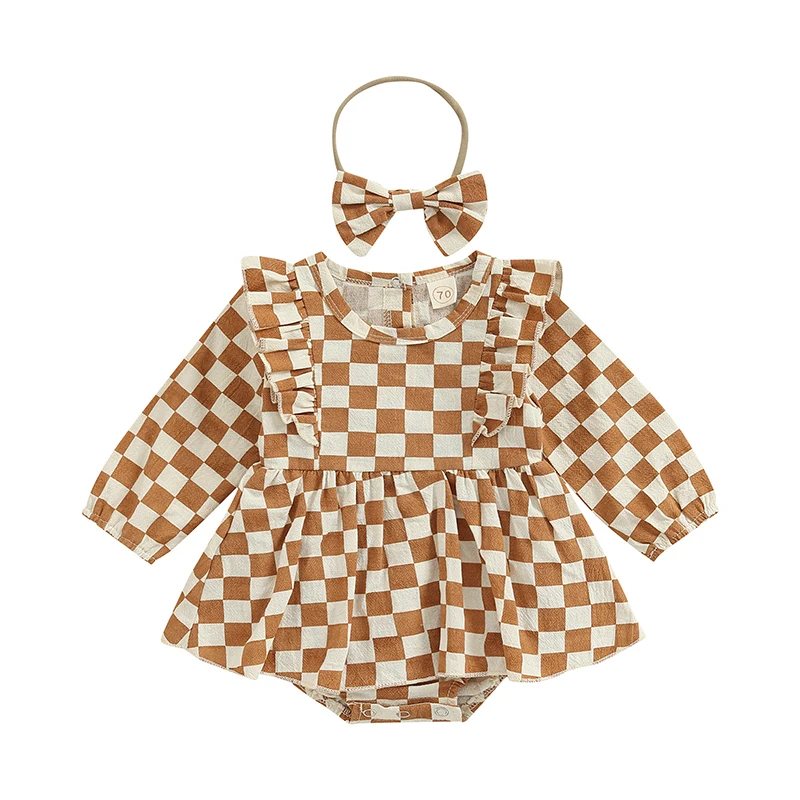 

Детский комбинезон в клетку, на весну и осень