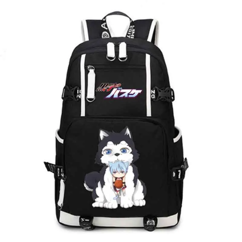 Basket ball Kuroko Tetsuya Backpack CosplayBasuke Kagami Taiga Canvas Bag Schoolbag Travel Bags