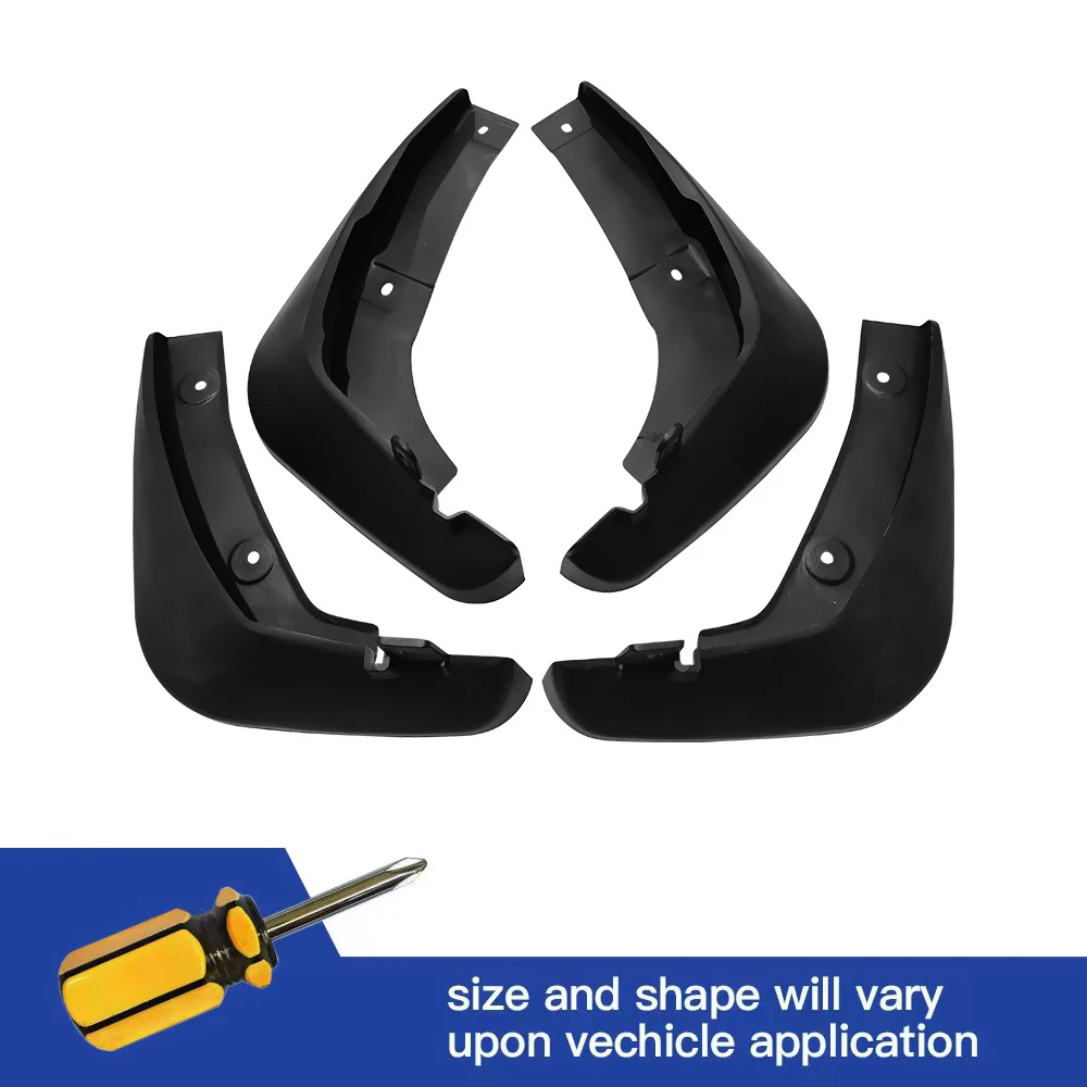 

4Pcs Front & Rear Mud Flaps Splash Guards Mudguards Black Fit For Mazda 6 Atenza 2013 2014 2015 2016 2017 2018 2019 2020 2021