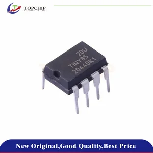 1Pcs New Original ATTINY85-20PU 8KB 512Byte FLASH 6 AVR 20MHz PDIP-8 Microcontroller Units