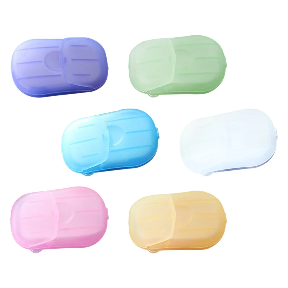 

120 Sheets Soap Portable Soap Paper Camping Travel Soap Outdoor Accessory for Outdoor Hiking Camping