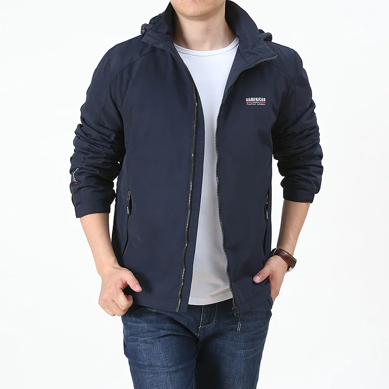 

Militari Hooded Jacket Man Clothes Cold Windbreak Sports Heavy Windshield Windbreaker Baseball Bomber Motorcycle Sportsfor