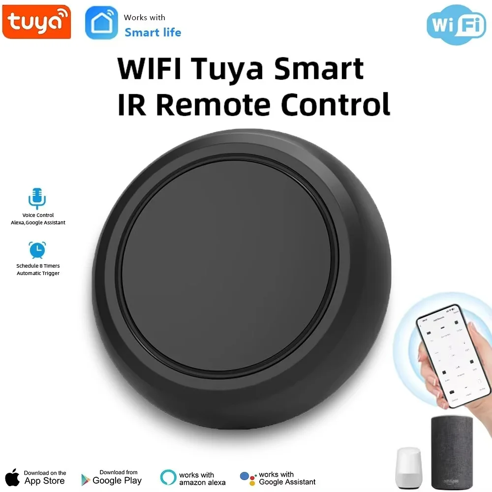 Tuya WIFI умный ИК-пульт дистанционного управления универсальный инфракрасный