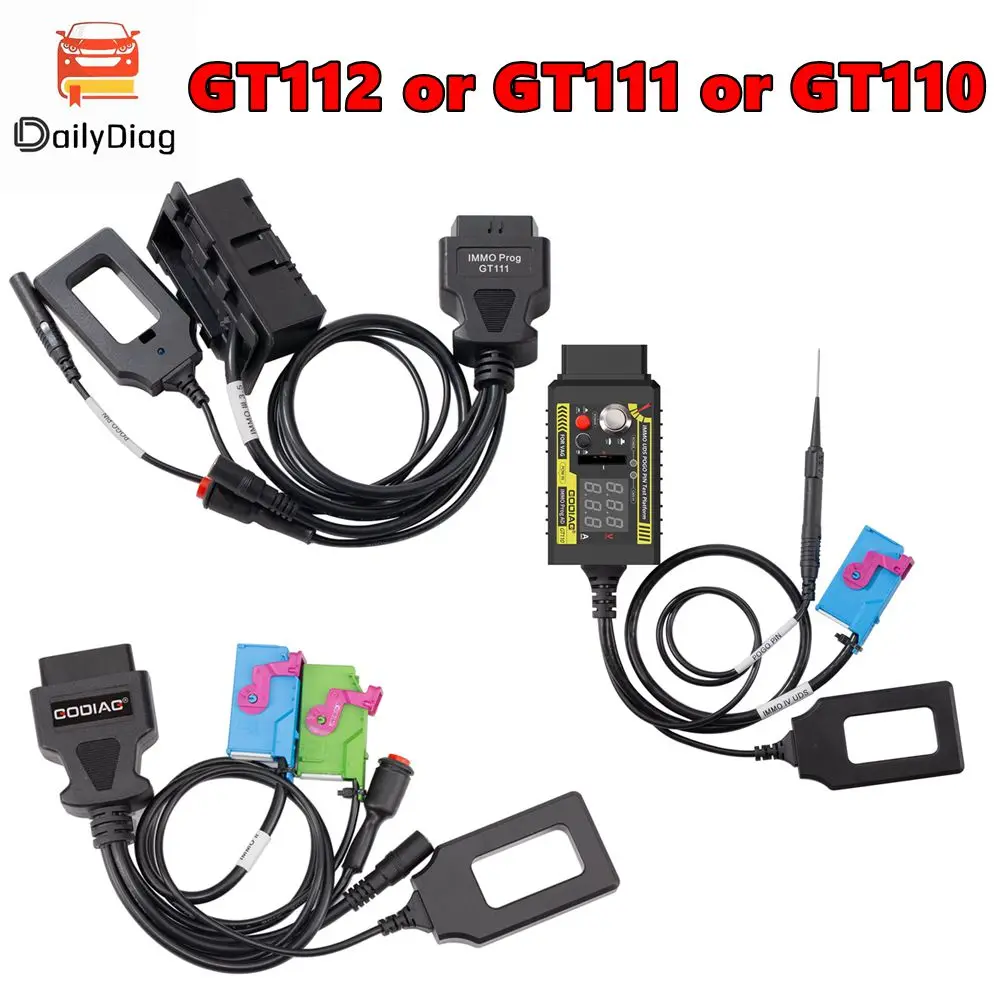 GODIAG для испытательных платформ VAG GT112 K-Line или GT111 CAN-Bus GT110 UDS с контактом Pogo 2-го/3-го/3