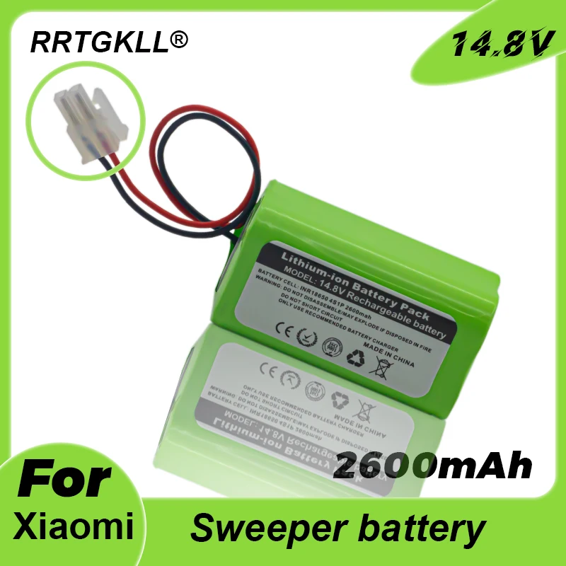 

Sweeper 14.8v 2600mah ilife battery for a4 a4s v7 a6 v7s plus robot vacuum cleaner 4s1p rechargeable battery