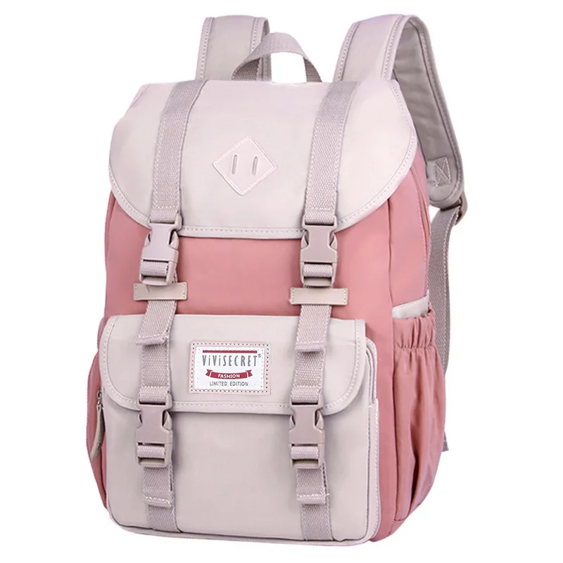 HOT Junior School Bags For Girls Backpack Student Children Schoolbag Waterproof Canvas Laptop Backpacks Travel Bagpack Mochila