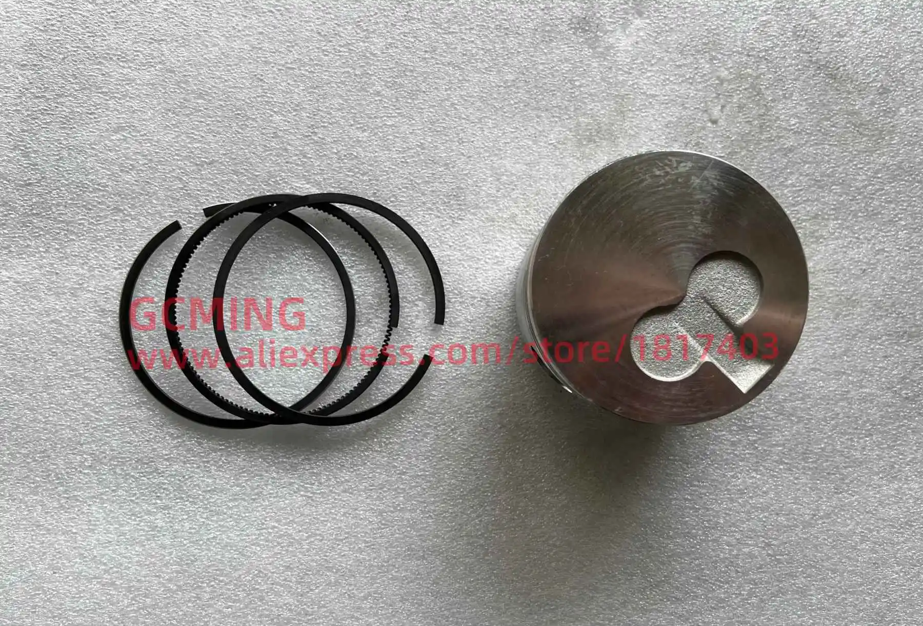 Поршень Laidong L380 + поршневое кольцо детали двигателя KAMA LD двигатель