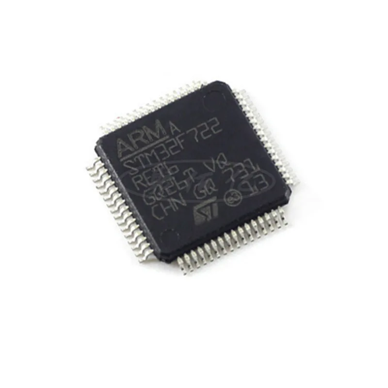 (1piece)100% original STM32F722RET6 LQFP64 IC MCU NEW