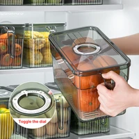 refrigerator organizer drawer kitchen storage box fruit egg fridge organizer containers for pantry freezer kitchen supplies