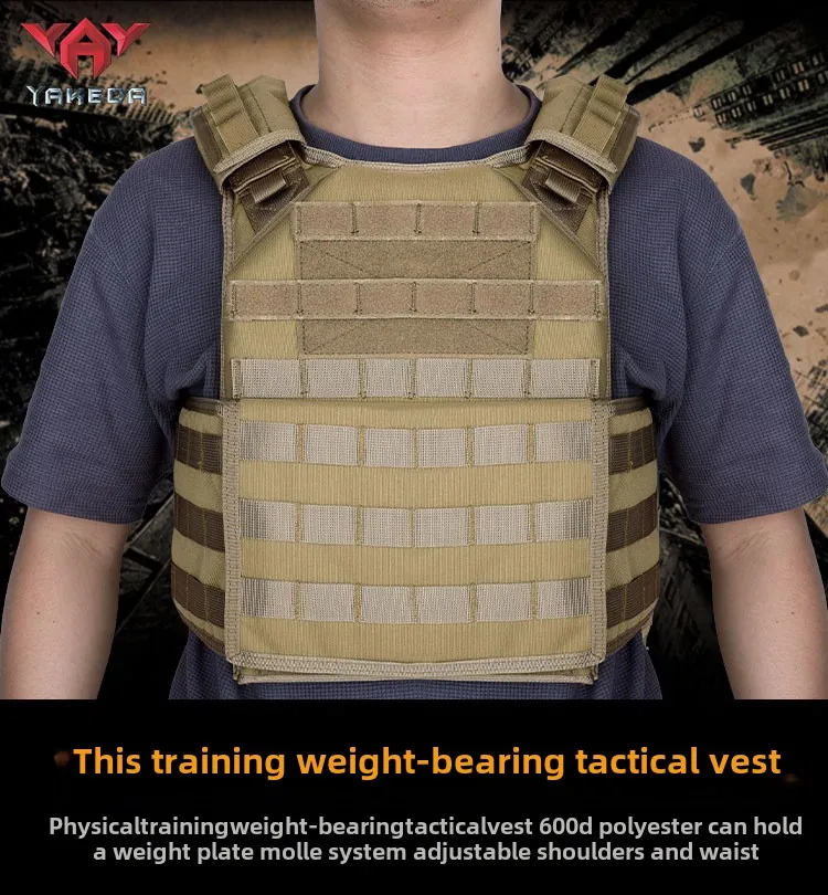 Фото Yakoda MOLLE System Многофункциональный расширительный дышащий износостойкий бронежилет, уличный настоящий CS тактический жилет серии VT-8329 №1