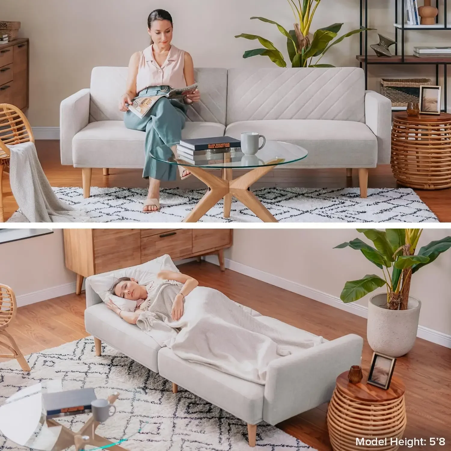 Loveseat современный диван-футон середины века диван Cama диваны для гостиной