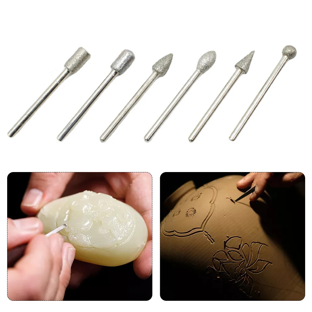 20 шт. аксессуары для полировки шлифовальный камень стекла набор мини-сверл с