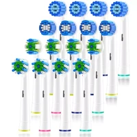 4 pcsset rotating toothbrush replacement head for oral b electric toothbrush head d12d16 replacement head eb205017 brush