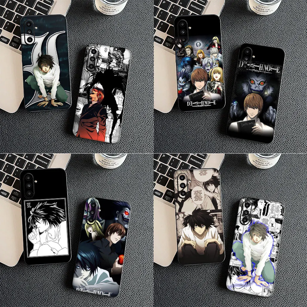 Чехол для телефона Death Note L Mello Lawliet Samsung Galaxy 20 8 9 S10 S9 Plus A12 A13 A21S A50 A51 A33 A34 Coque
