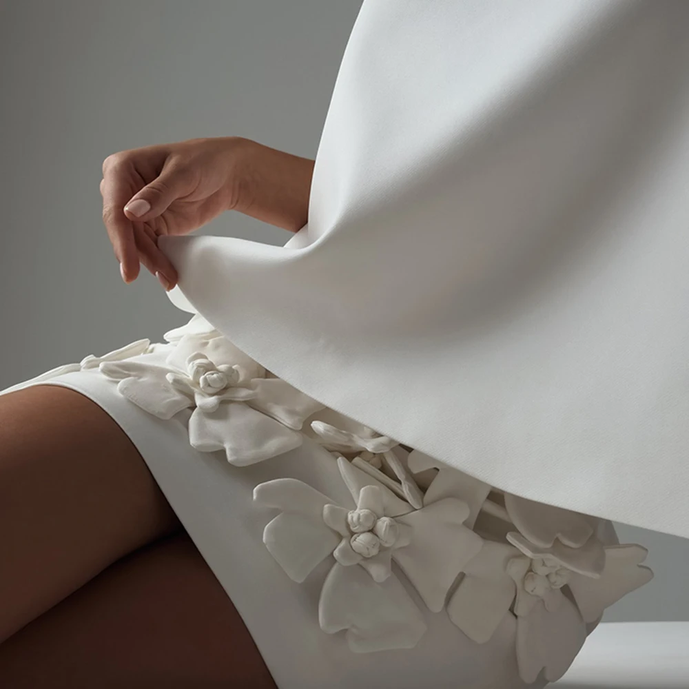 Женский комплект из двух предметов TWOTWINSTYLE элегантный однотонный костюм с