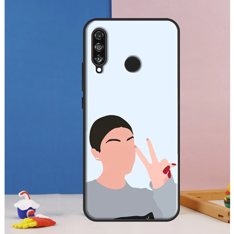 Фото Чехол Charli D'Amelio для Huawei Nova Y73 Y72 Y70 Y90 Y60 Y61 Y91 12s 12i 11i 8i 9 10 SE P30 P40 Lite P60 Pro №4