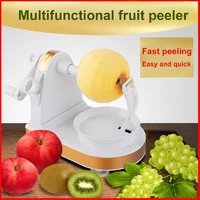 fruit peeler new creative peeling multifunction rotary manual fruit peeler machine cutting apple vegetable artifact kitchen tool