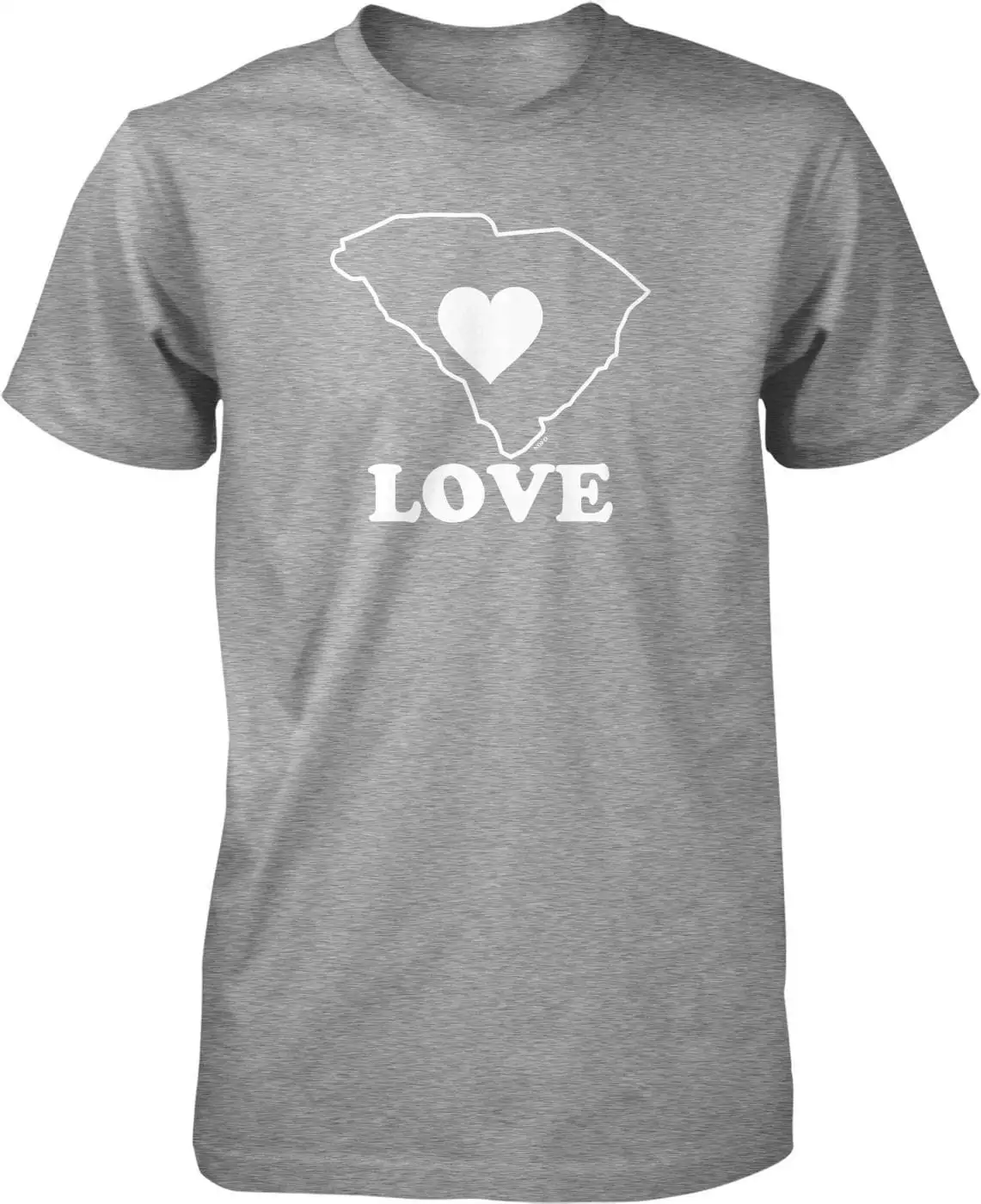 Мужская футболка Love South Carolina HOOD_01124
