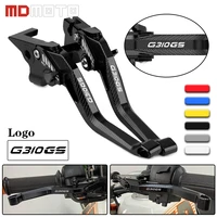 motorcycle accessories for bmw g310gs g 310gs 2020 2019 2018 2017 high quality cnc brake clutch levers handles adjustable