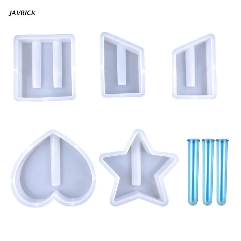 

Test Tube Vase Silicone Mould DIY Flower Planter Pot Molds DIY Crafts Decor Tool