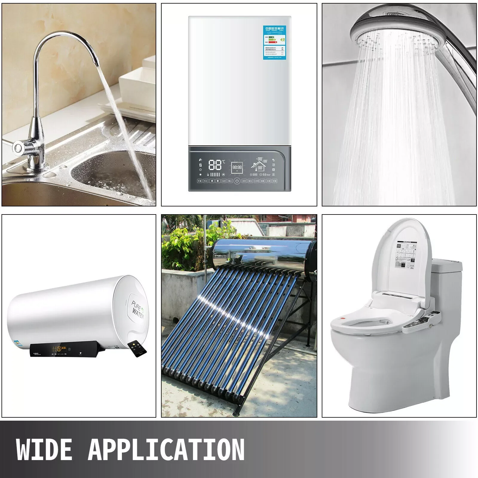 

RS15-6 насос для рециркуляции горячей воды 110 В, циркуляционный насос 3/4 дюйма NPT 3-speed 9,5 Gpm, насос для рециркуляции водонагревателя