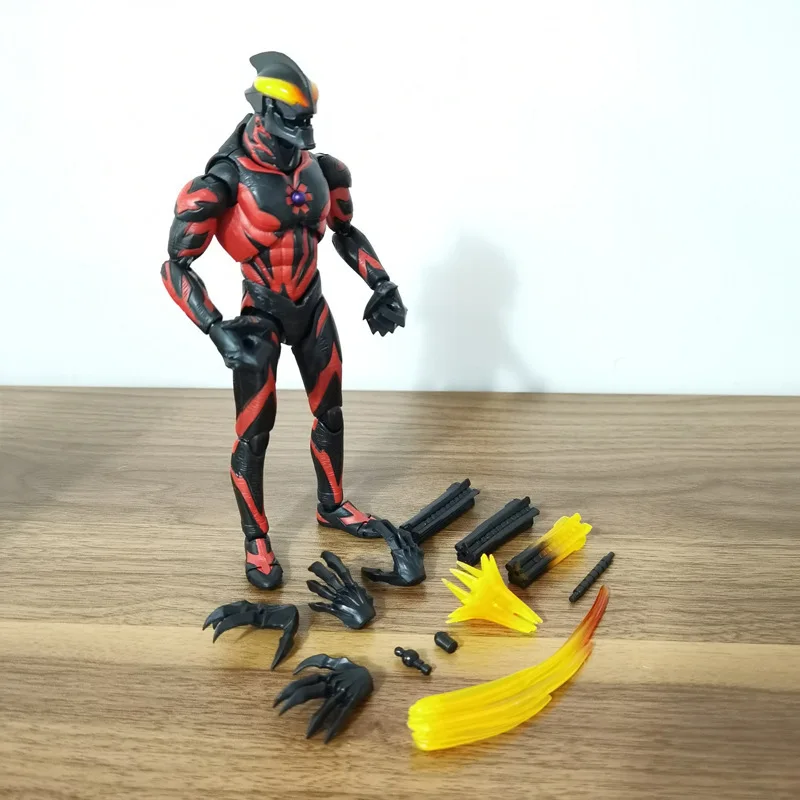 

18 Joints Can Move Dolls SHF Evil Ultraman Belial Action Figures PVC Anime Toys 17cm Box Gift