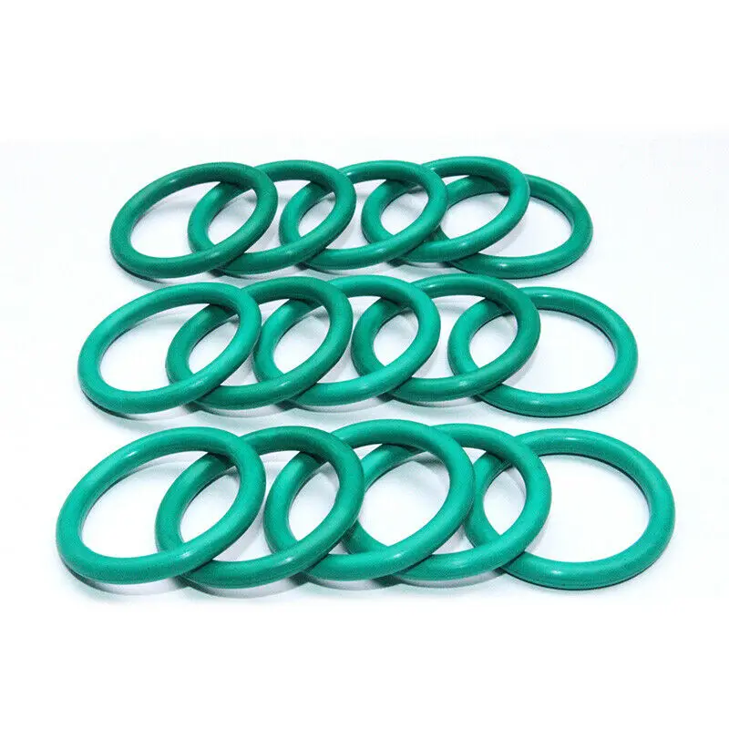 CS 1.5/2mm Green/Borwn Fluorine Rubber O-Ring OD 4-18.5mm FKM O-Rings Sealing Gasket Oil Resistant Acid &amp Alkali