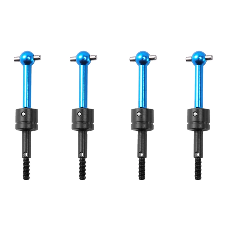 

4 Pcs Metal Universal Drive Shaft CVD 53792 For Tamiya TT-01 TT01 TT-02 TT02 TA04 1/10 RC Car Upgrade Parts