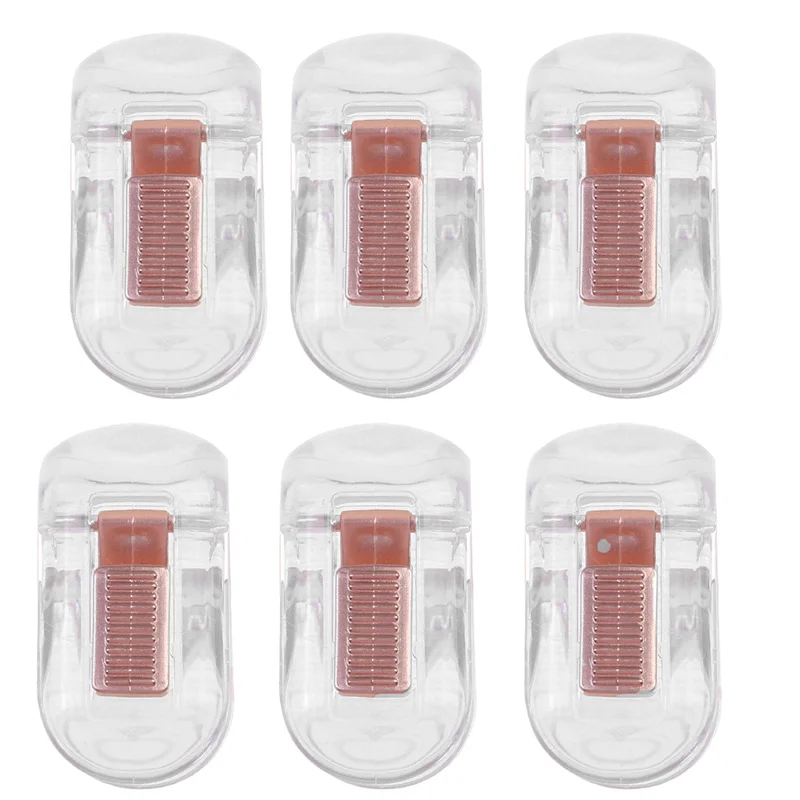 

1/6PC New Bed Sheet Quilt Clip Anti Slip Quilt Holder Fixator Grippers Duvet Cover Needle Free Safety Easy To Unlock Organizer